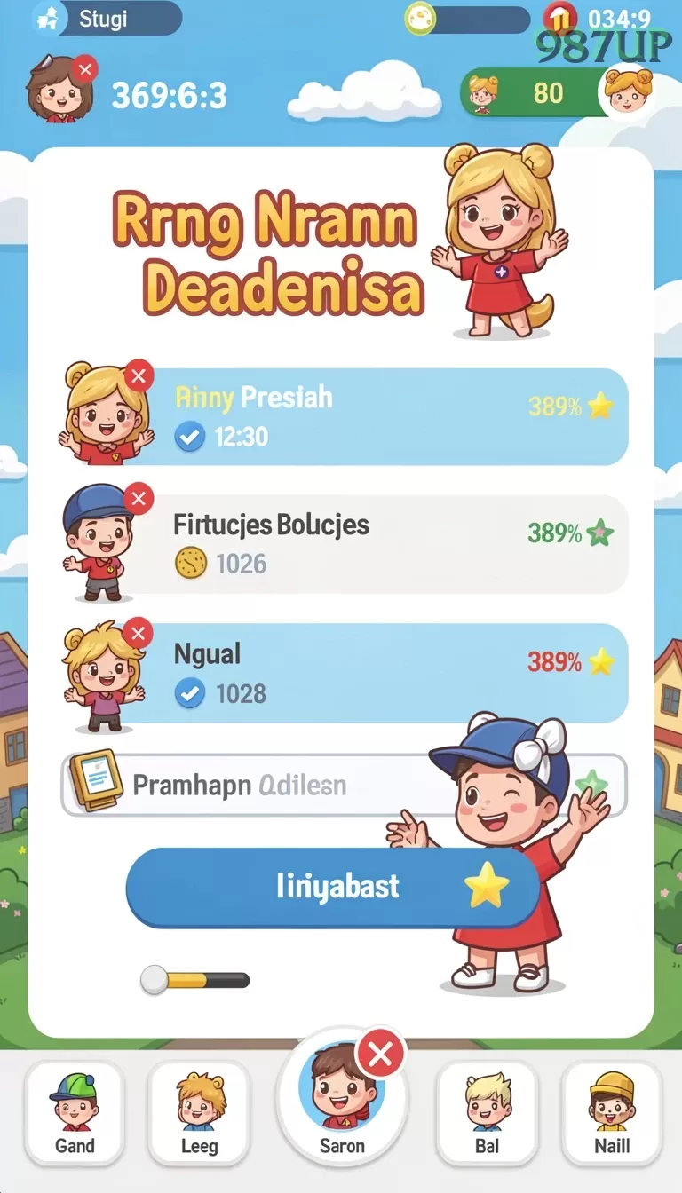 Cuplikan layar INOVA77 — aktivitas