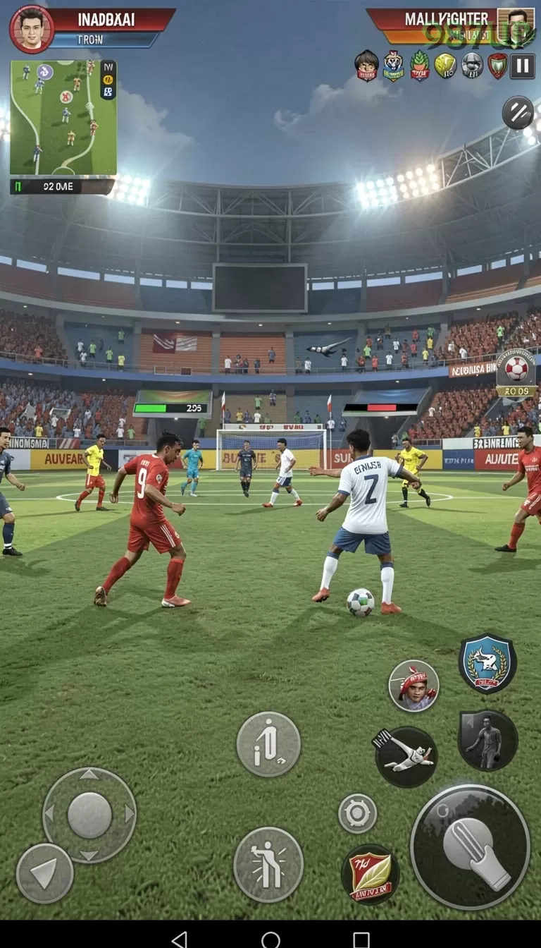 Cuplikan layar ROKOK8 — menu navigasi